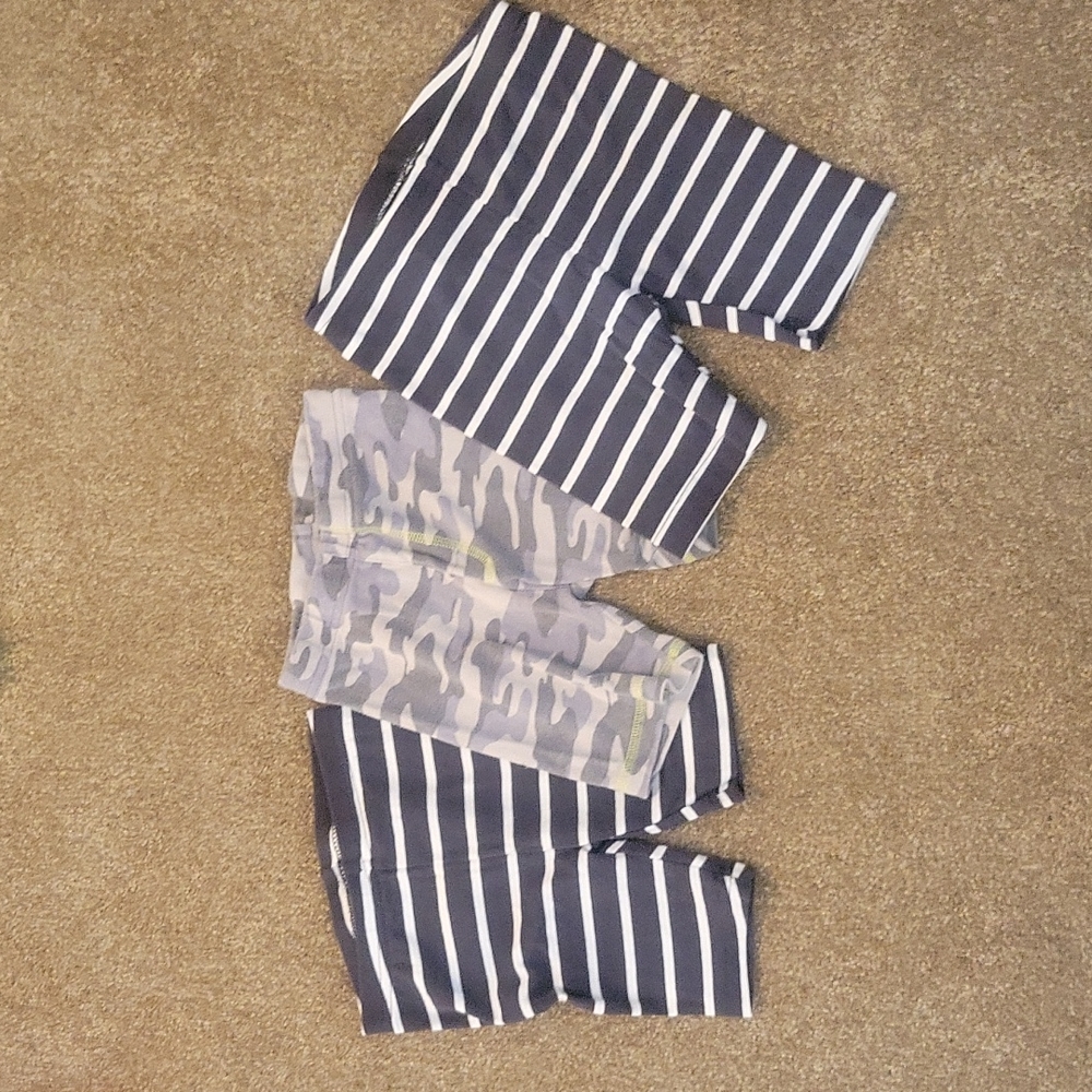 Like new! Three pairs of Carters stretch shorts